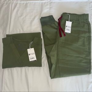 [NEW] FIGS Scrub Set | Olive Green